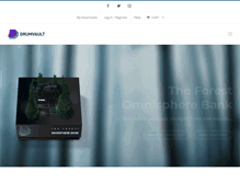 Tablet Screenshot of drumvault.com